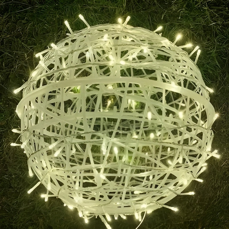 Kugelförmige LED-Lichterkette für die Aussen- und Innendekoration