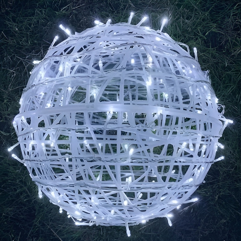 Kugelförmige LED-Lichterkette für die Aussen- und Innendekoration