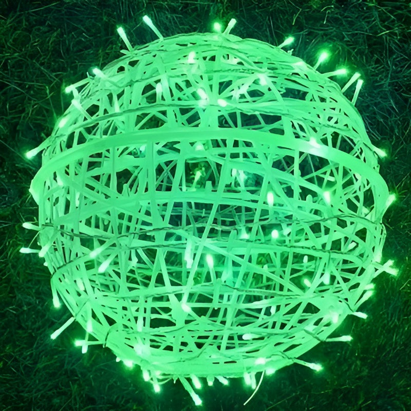 Kugelförmige LED-Lichterkette für die Aussen- und Innendekoration