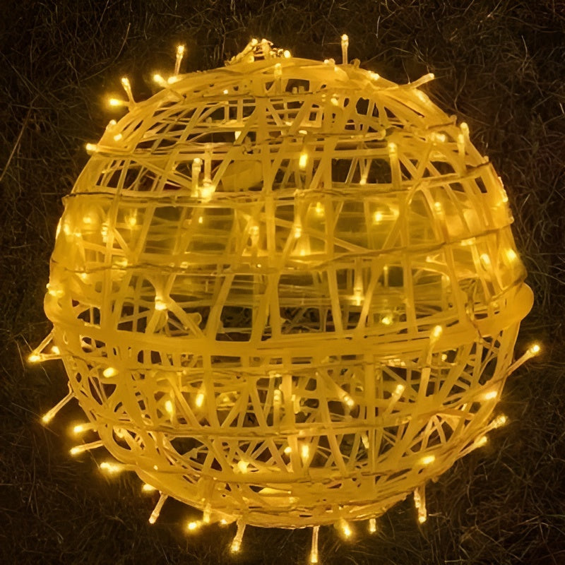 Kugelförmige LED-Lichterkette für die Aussen- und Innendekoration
