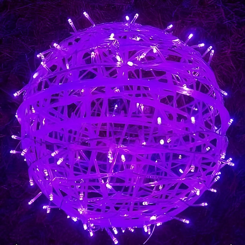 Kugelförmige LED-Lichterkette für die Aussen- und Innendekoration