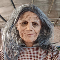 Böse alte Hexe Maske