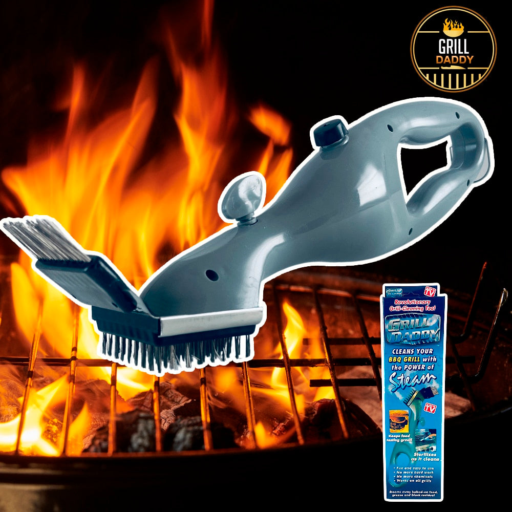 Dampfreinigende Grillbürste