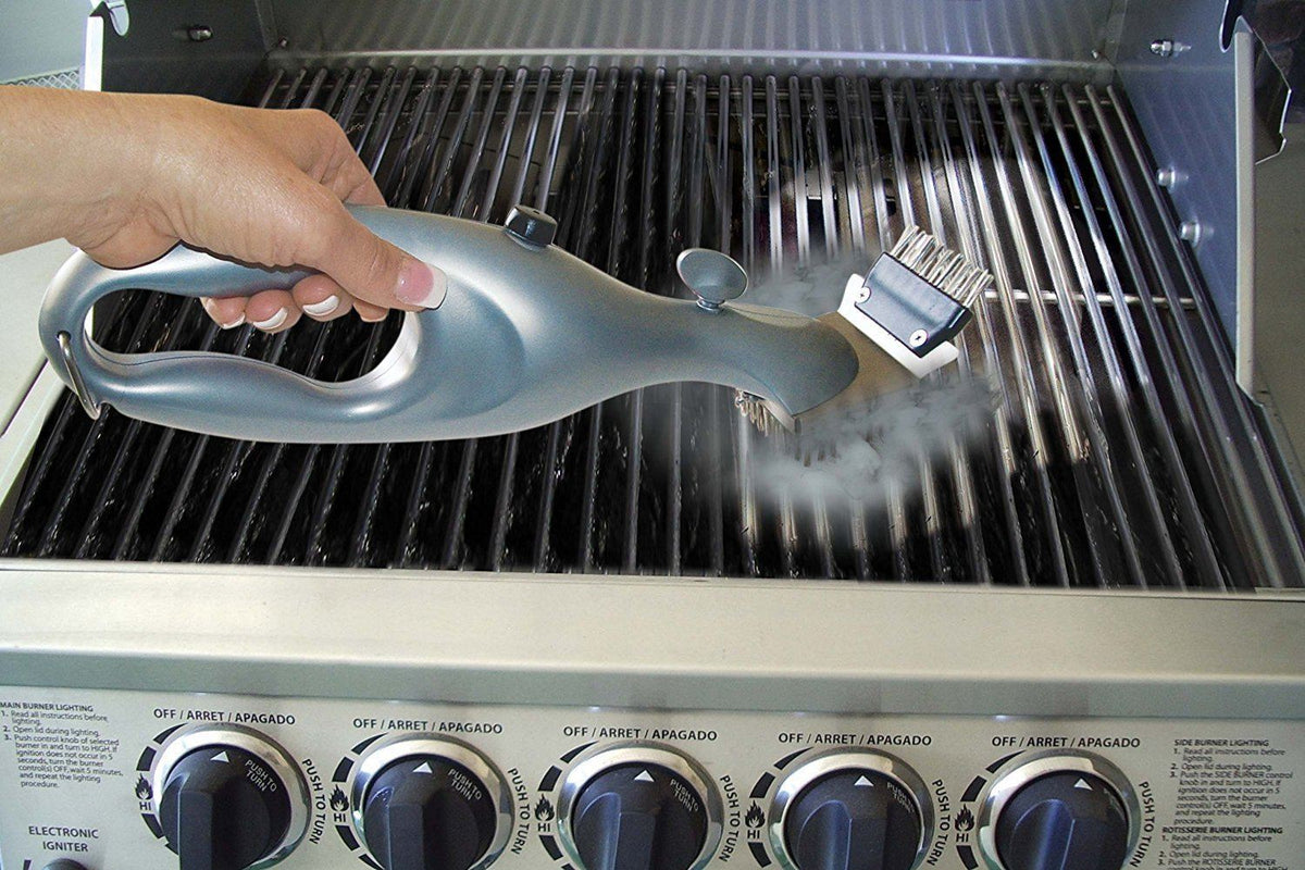 Dampfreinigende Grillbürste