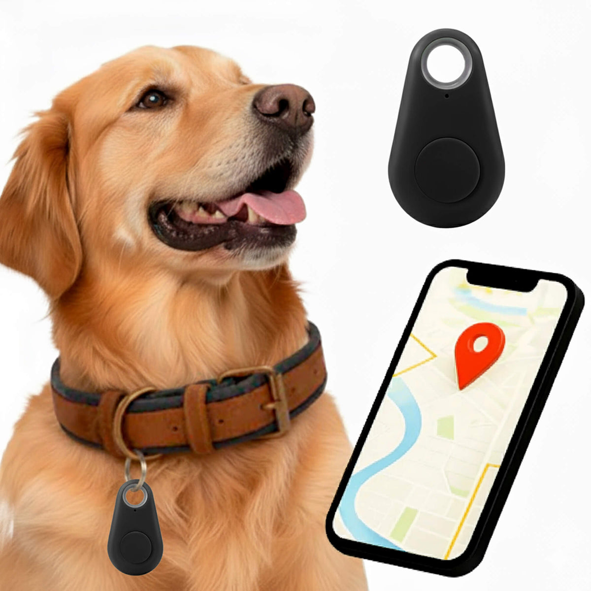 GPS-Hunde-Tracker – wasserdicht, Echtzeit-Ortung und Sicherheitszonen-Alarme für Outdoor-Abenteuer