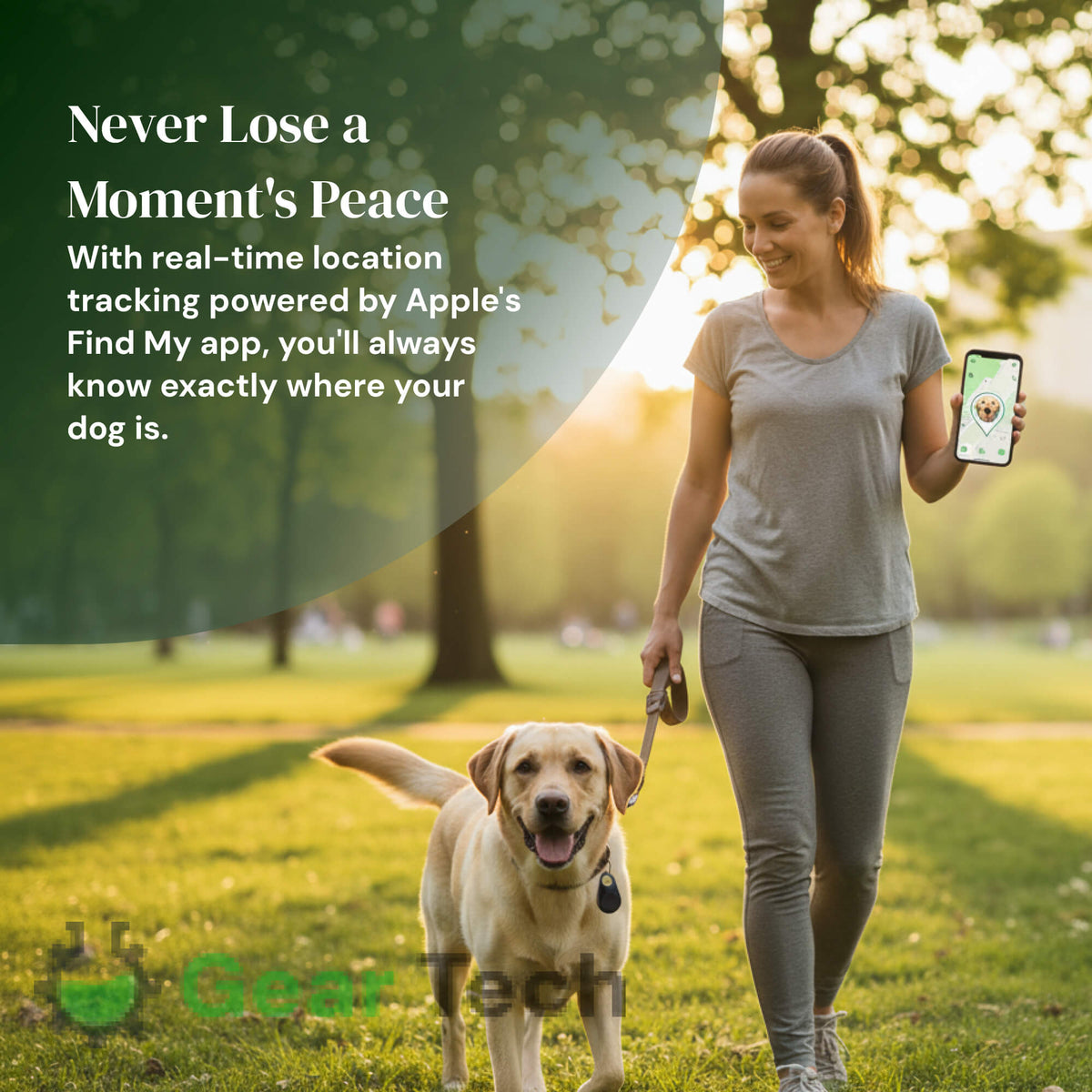 GPS-Hunde-Tracker – wasserdicht, Echtzeit-Ortung und Sicherheitszonen-Alarme für Outdoor-Abenteuer