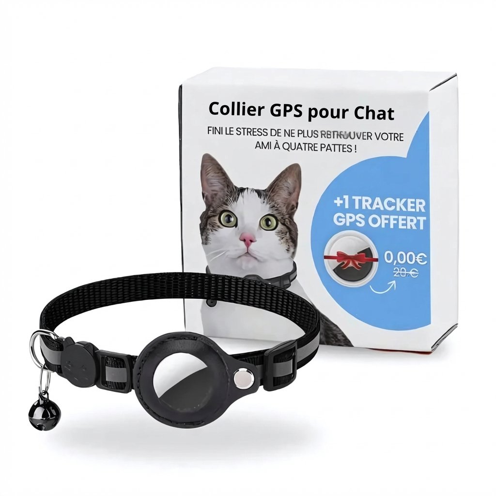 GPS-Katzenhalsband mit Echtzeit-Ortung und Sicherheitsfunktionen
