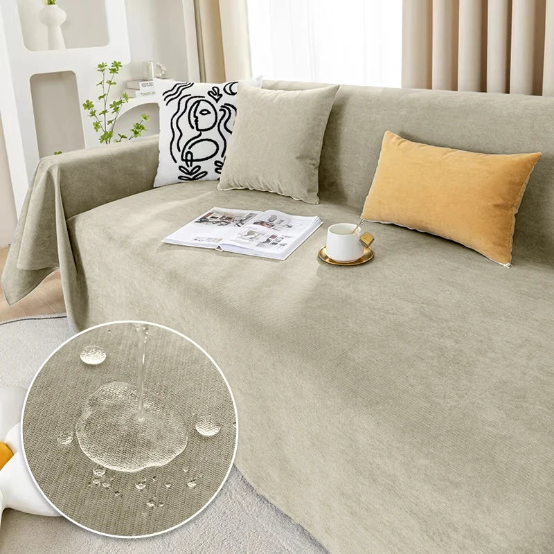 Granfoulard Sofadecke | Wasserdicht und kratzfest | Staubschutz und Multifunktionsdecke | Für Sofa, Bett und Wohnzimmer