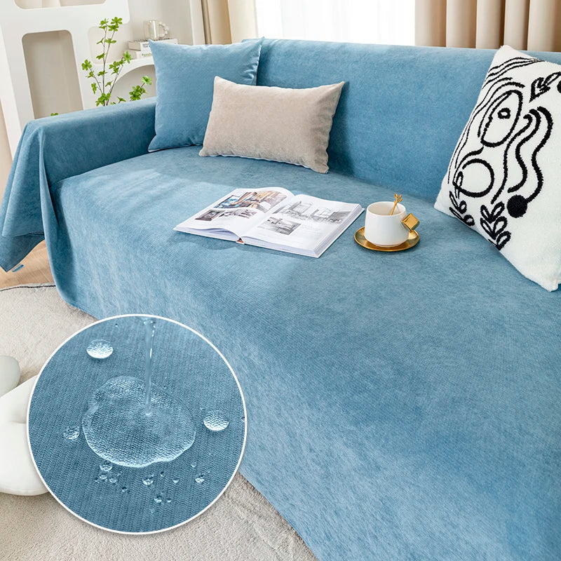 Granfoulard Sofadecke | Wasserdicht und kratzfest | Staubschutz und Multifunktionsdecke | Für Sofa, Bett und Wohnzimmer