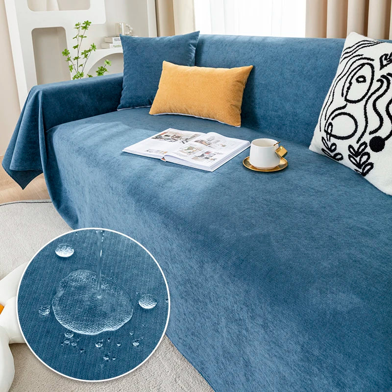 Granfoulard Sofadecke | Wasserdicht und kratzfest | Staubschutz und Multifunktionsdecke | Für Sofa, Bett und Wohnzimmer
