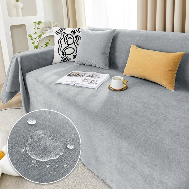 Granfoulard Sofadecke | Wasserdicht und kratzfest | Staubschutz und Multifunktionsdecke | Für Sofa, Bett und Wohnzimmer