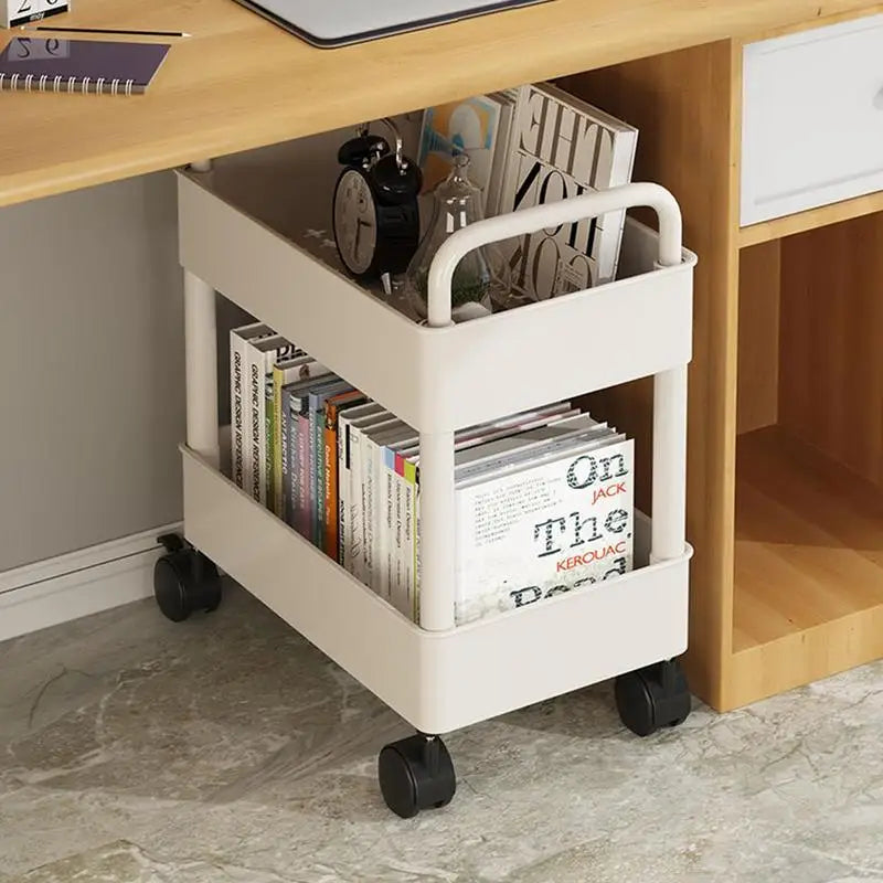 Rollbarer mobiler Bücherwagen