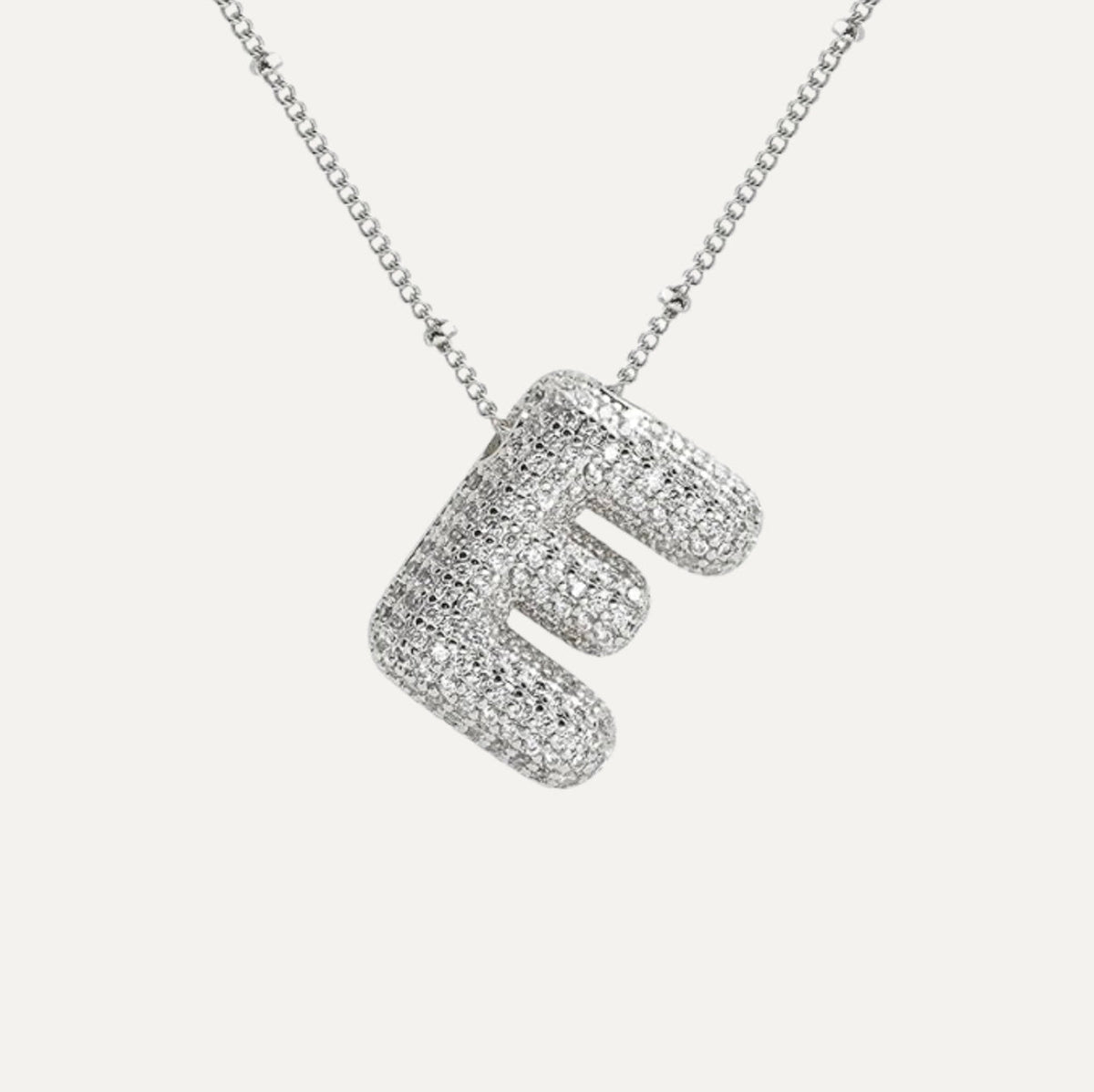 Diamant-Buchstaben-Halskette