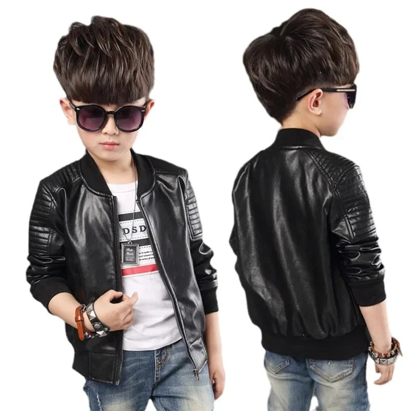 Kinderlederjacke