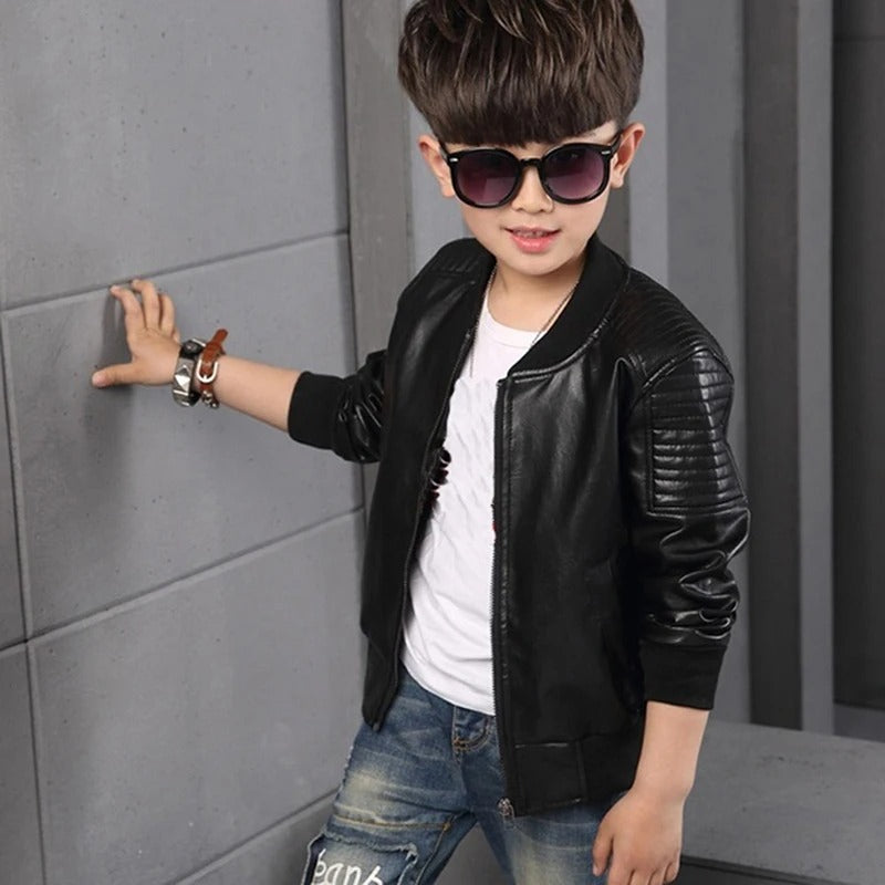 Kinderlederjacke