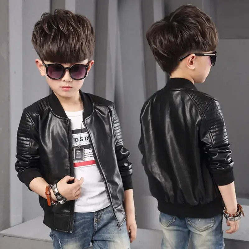 Kinderlederjacke
