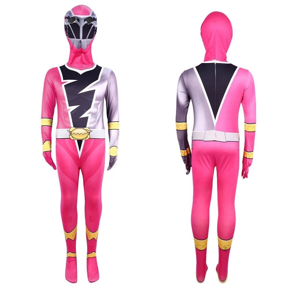 Kinder Superhelden Kostüm Overall mit Maske für Cosplay und Halloween