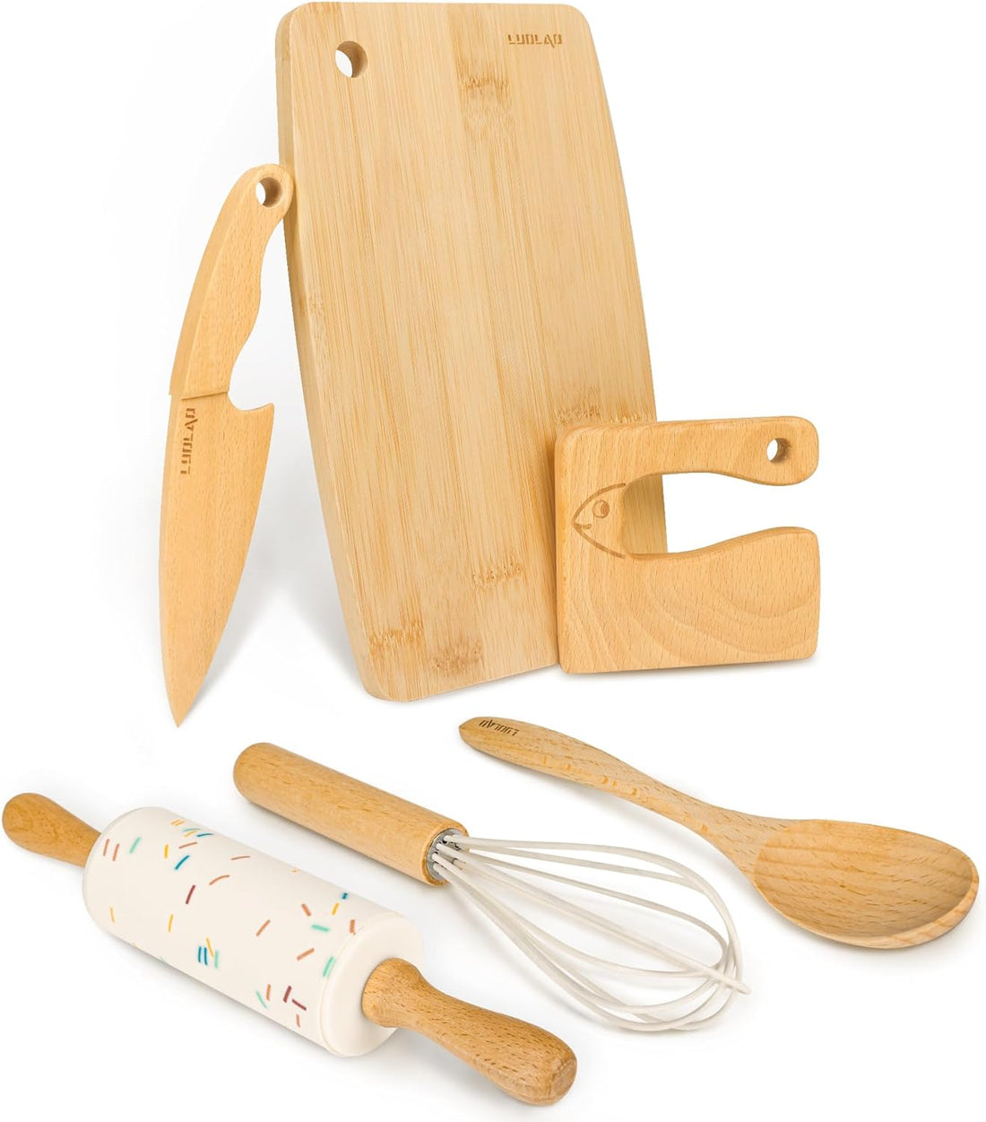 Kinder-Backset aus Holz