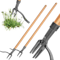 Unkrautjäter - 4-Krallen-Kopf | Robust | Gartenwerkzeug