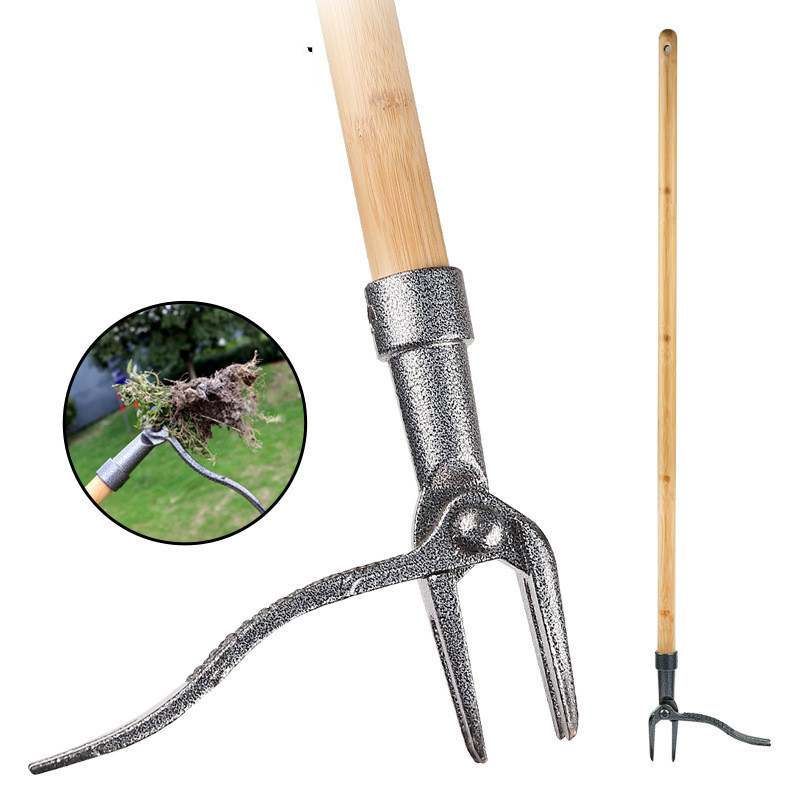 Unkrautjäter - 4-Krallen-Kopf | Robust | Gartenwerkzeug