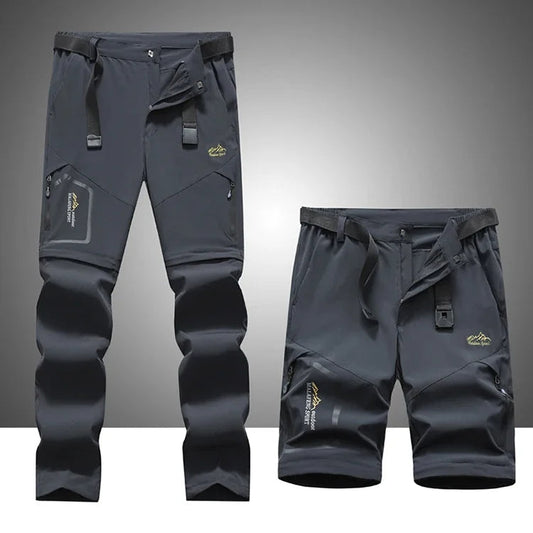 Schnelltrocknende Herren-Outdoorhose mit abzippbaren Beinen