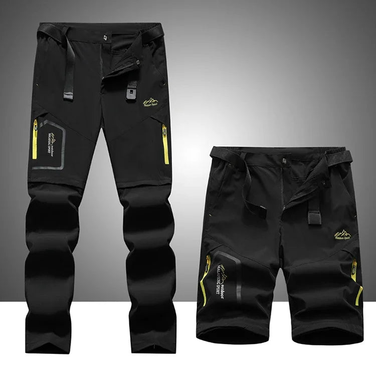 Schnelltrocknende Herren-Outdoorhose mit abzippbaren Beinen
