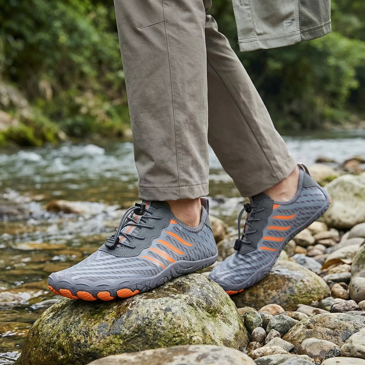 Schnelltrocknende amphibische Barfuss-Sportschuhe