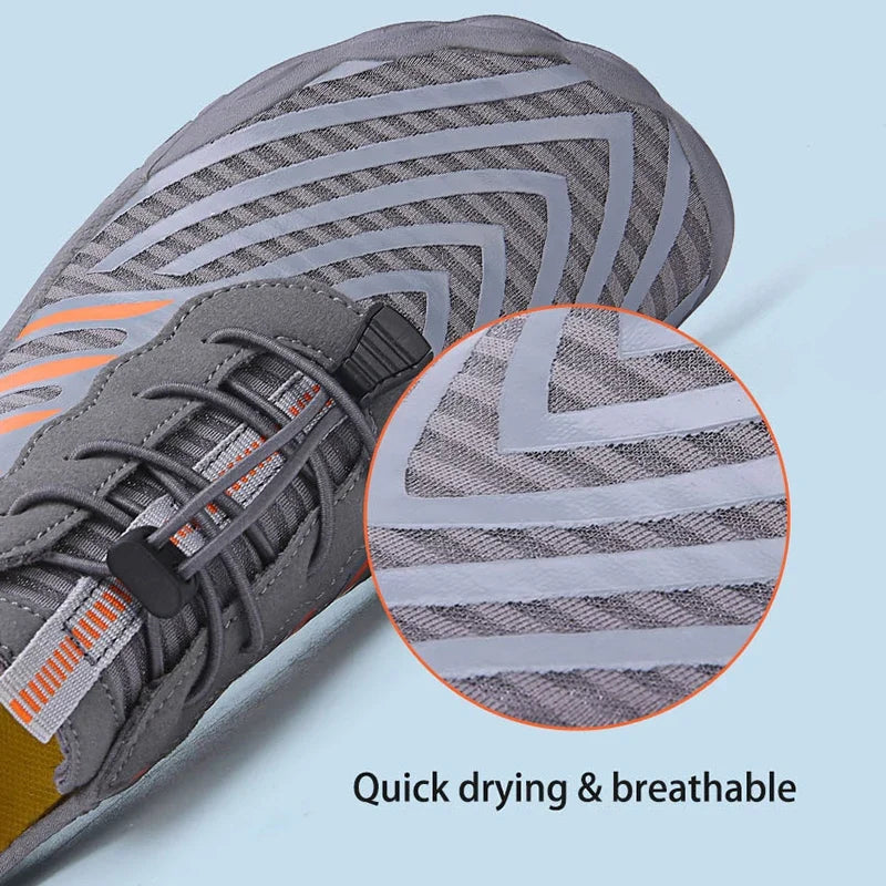Schnelltrocknende amphibische Barfuss-Sportschuhe