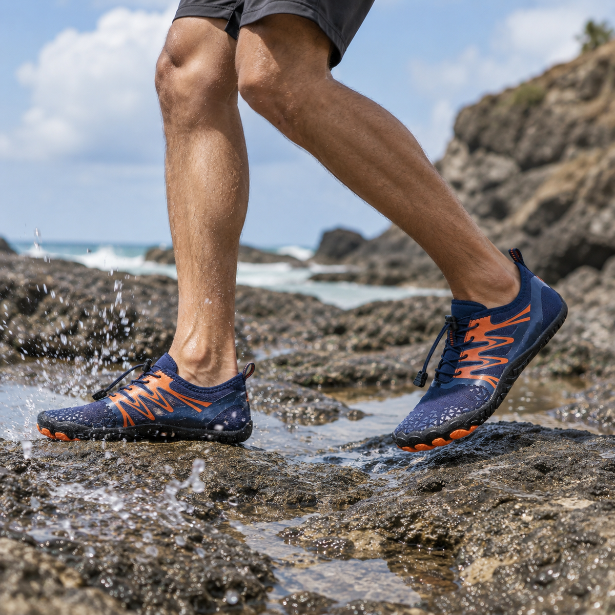 Schnelltrocknende Barfuss-Wassertrainingsschuhe