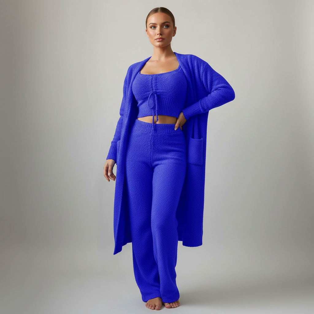 Dreiteiliges Loungewear-Set