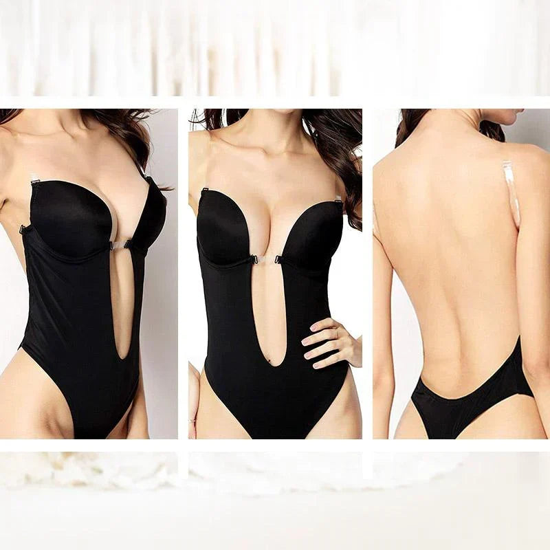 Rückenfreier BH-Bodysuit für unsichtbaren Halt
