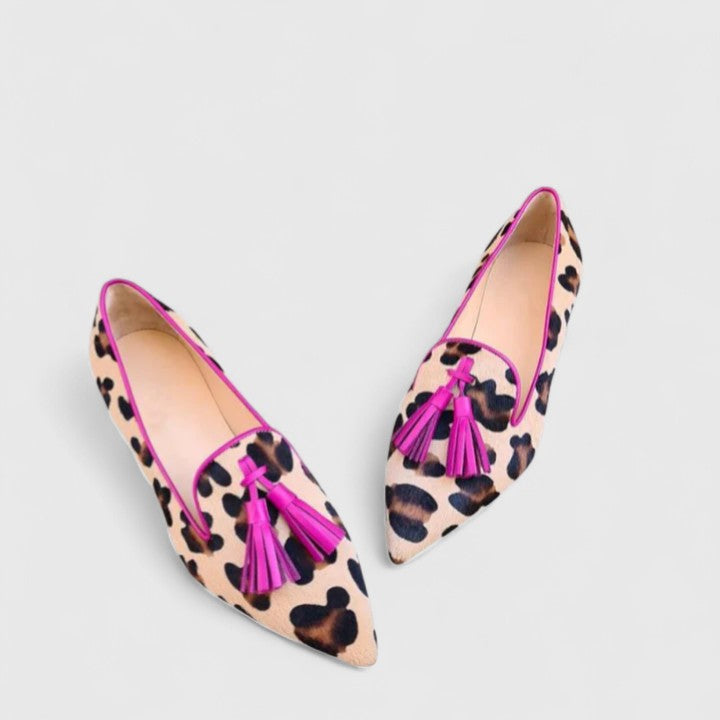 Spitze Slipper-Loafer für Damen