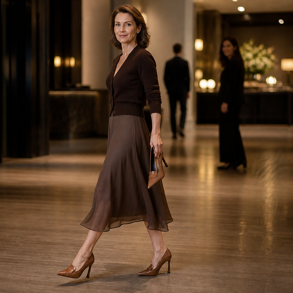 Spitze, gepolsterte Stiletto-Pumps