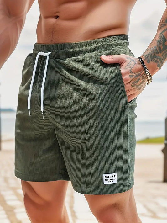 Herren-Badeshorts aus Cord