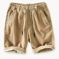Herren-Cordshorts mit Kordelzug