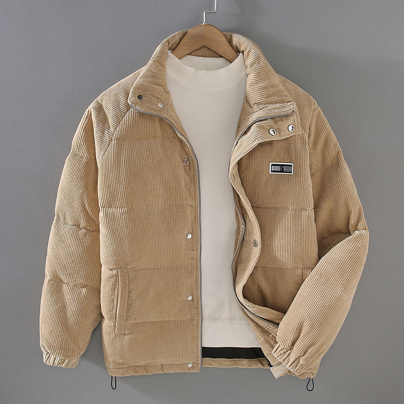Herren-Pufferjacke aus Cord