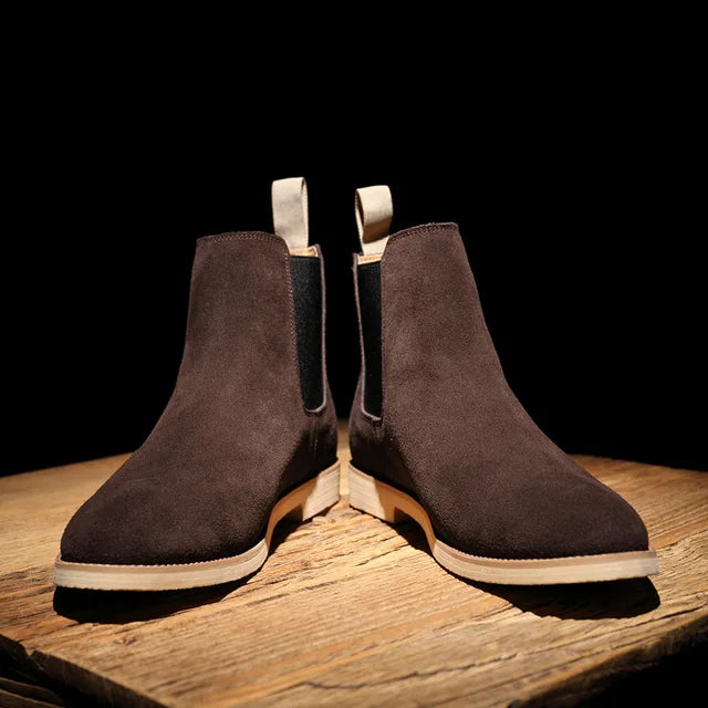 Herren-Schlupfboots aus Wildleder