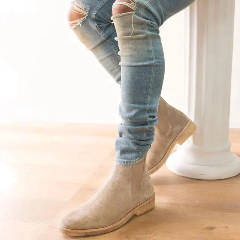 Herren-Schlupfboots aus Wildleder