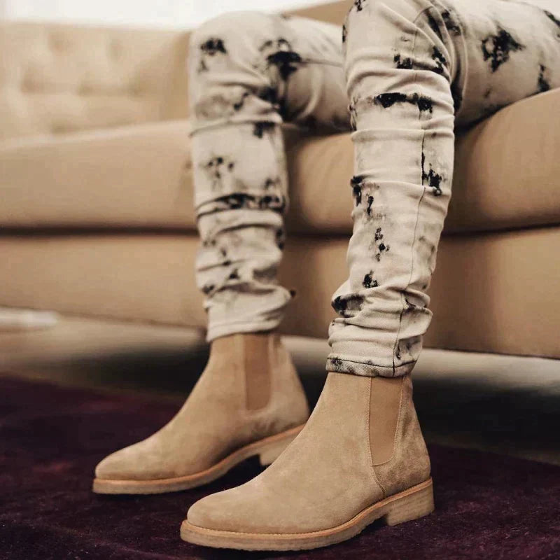 Herren-Schlupfboots aus Wildleder