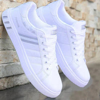 Herren-Sneakers mit sportlichem Streifendetail