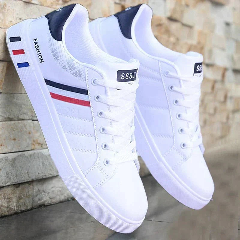 Herren-Sneakers mit sportlichem Streifendetail