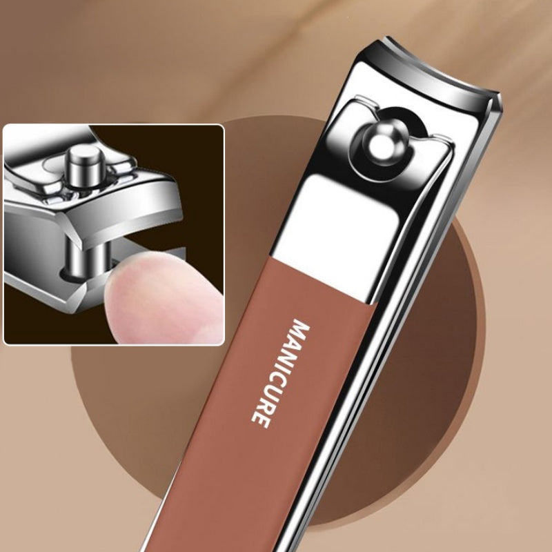 Tragbares, 7-teiliges Maniküreset mit Nagelknipser