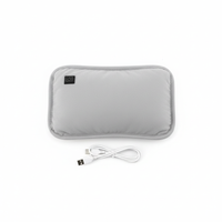 Tragbares Graphen-Heizkissen | USB-wiederaufladbar | 3 Temperaturstufen | Ergonomischer Hand- und Bauchwärmer | Mit intelligenter automatischer Abschaltung