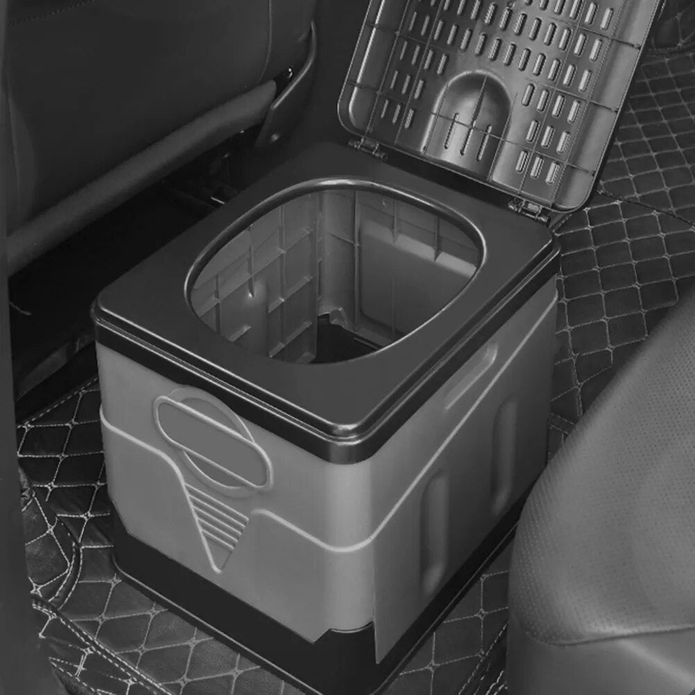 Tragbare faltbare Campingtoilette