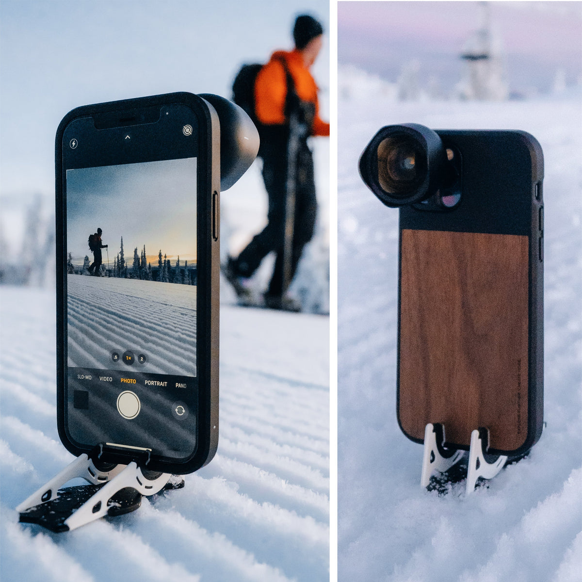 Tragbarer Handy-Stativhalter für perfekte Bilder