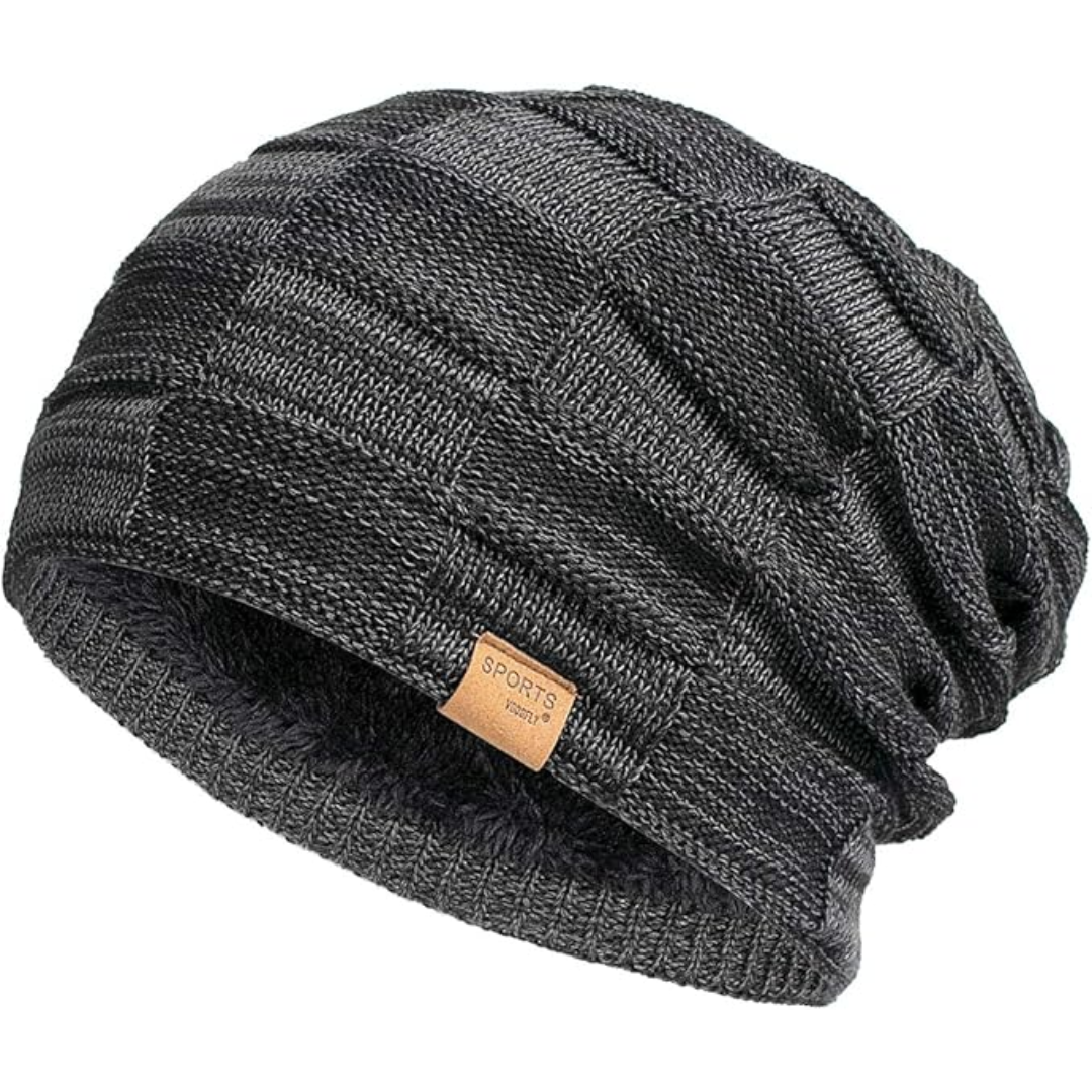 Verlängerte Strickmütze