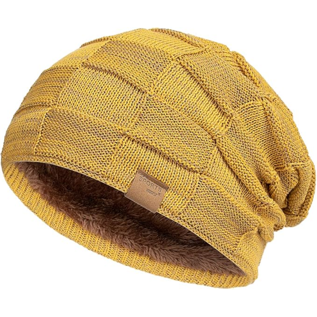 Verlängerte Strickmütze