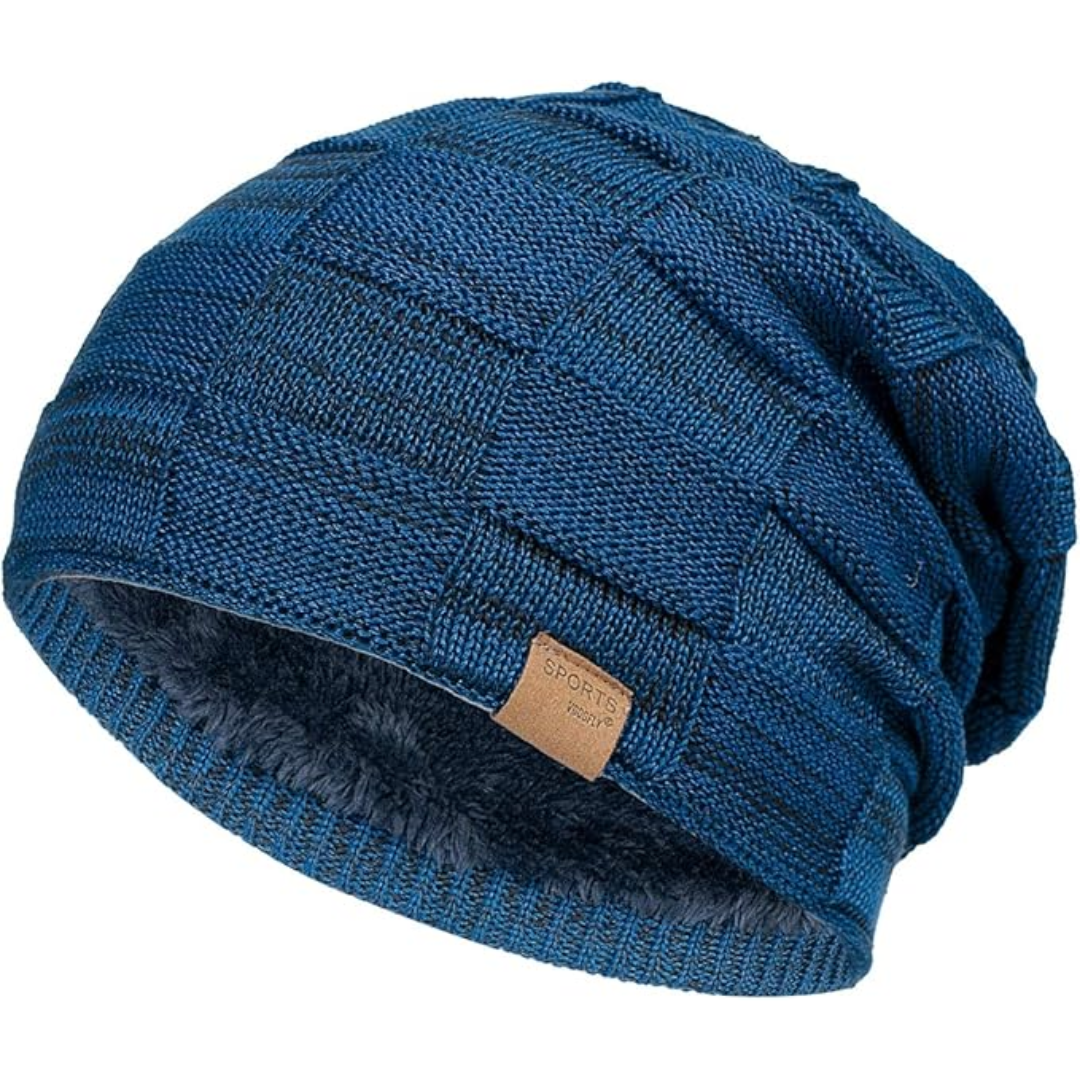 Verlängerte Strickmütze