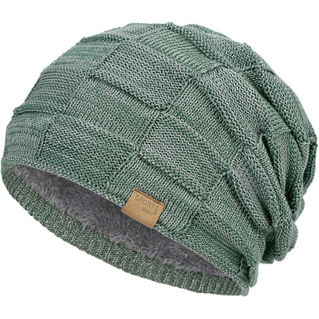 Verlängerte Strickmütze