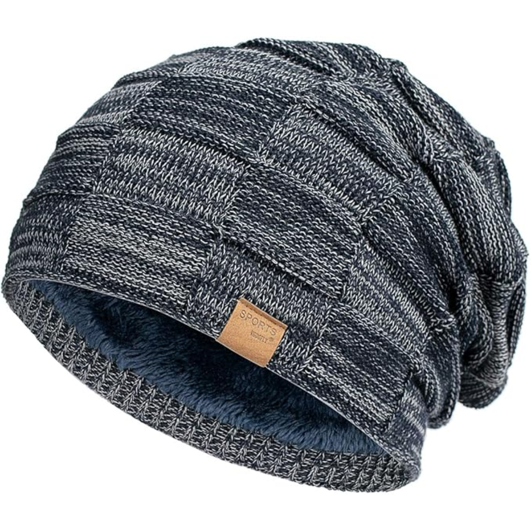 Verlängerte Strickmütze